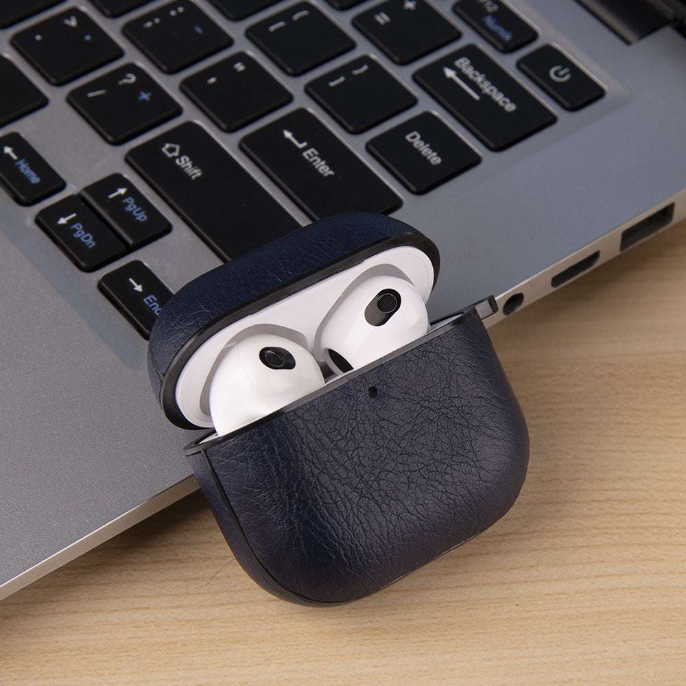 Airpods 4 Wireless Bluetooth Headset LeatherProtective Cover