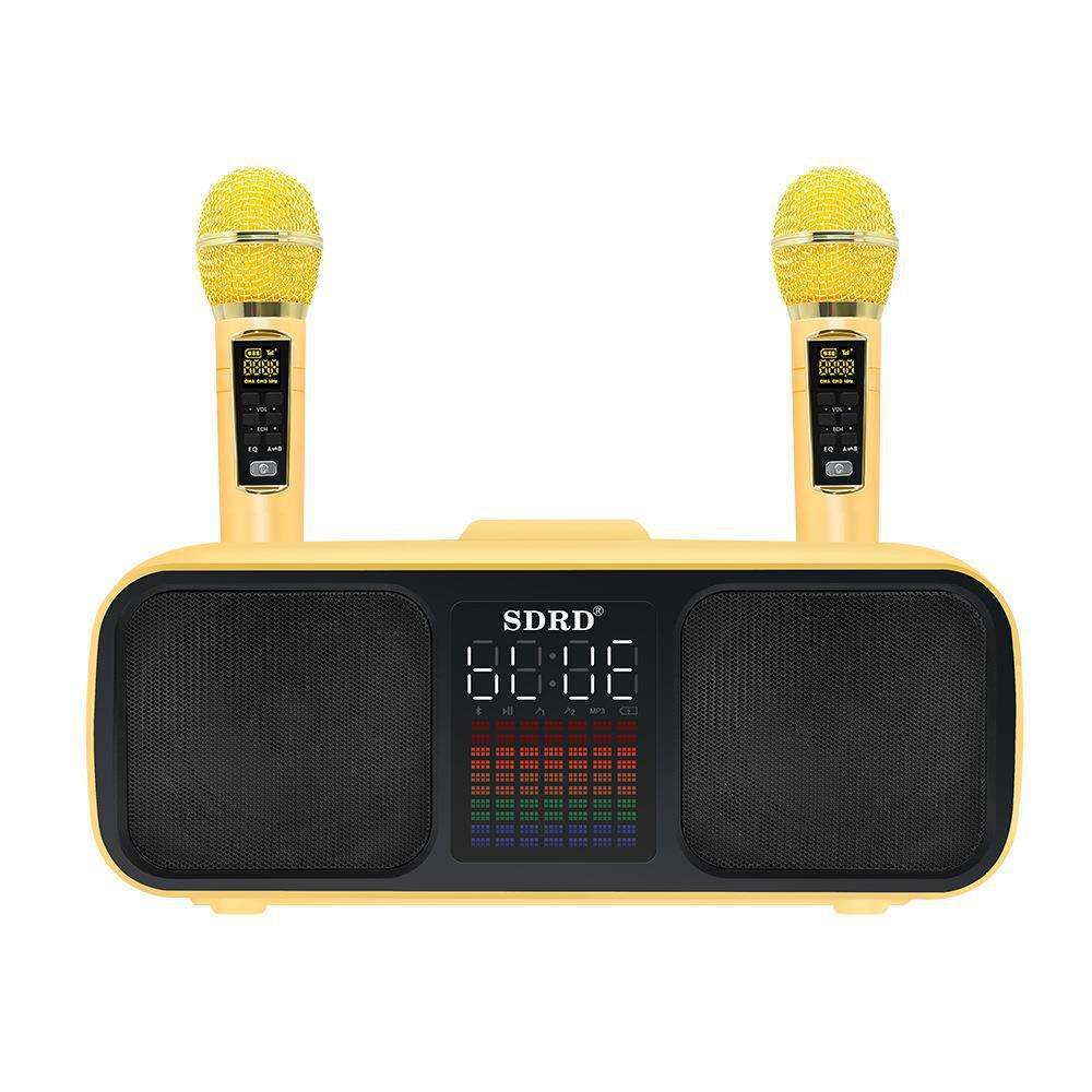 SD318 Bluetooth Speaker Wireless Mic | Dual Speaker