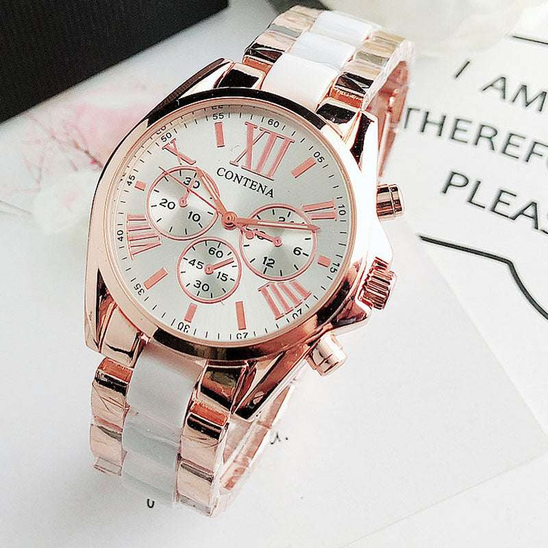 European and American  fashion  student  wristwatch